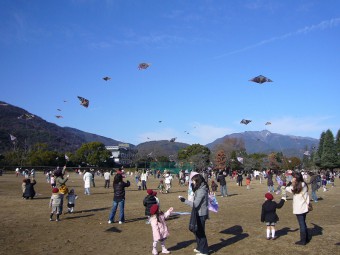 これは『たこあげ大会』の様子です