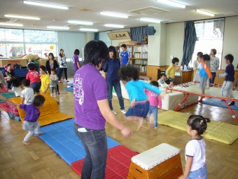 この日は、サーキットあそび！
