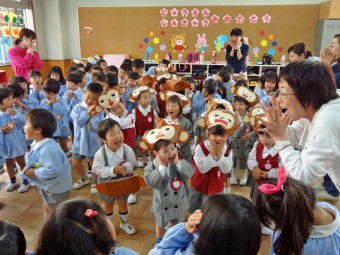 新入園児歓迎会の様子です