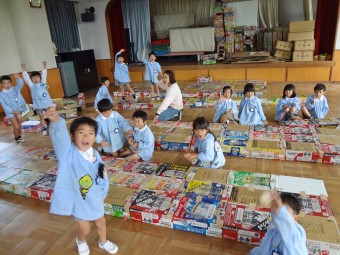 作品展がんばったよ～製作風景①