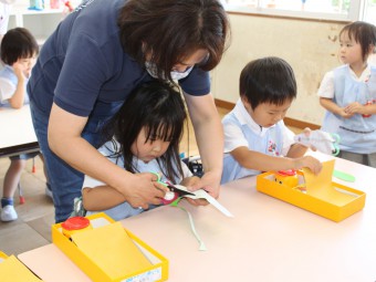 新入園児さんの様子です