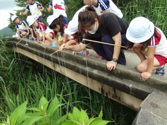 釣り開始！真剣です