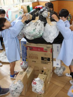 札幌雪祭りのアンパンマンの雪像です！