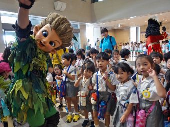 帰る時お見送りに出てきてくれました！
