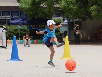 次にシュート練習！