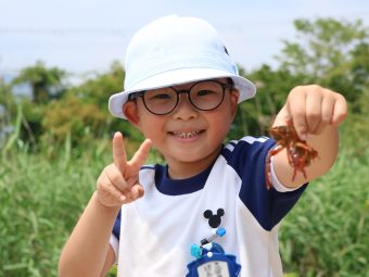やったー！釣れたー！