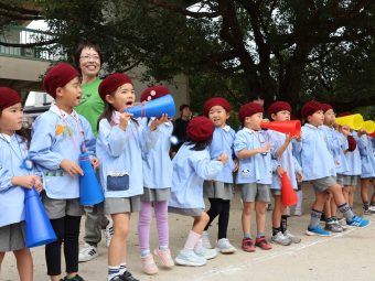 子どもの応援が力になります！