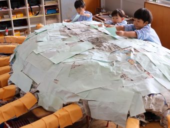 もも組さんがんばってます！