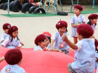 どの学年もみんな楽しそうですね！