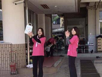 優勝景品はもも組さんがゲット♬