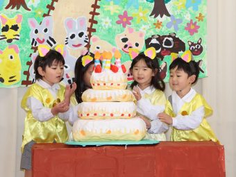 こちらは年中のオペレッタの様子です