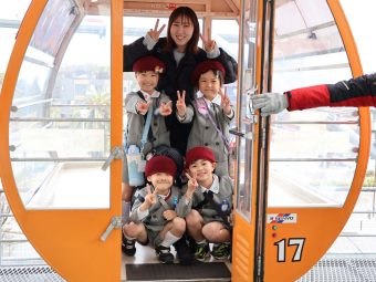 天保山の大観覧車に乗ったよ～